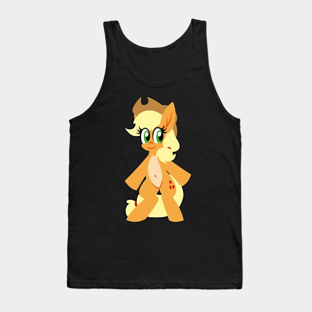 Standing Applejack Tank Top by Tridashie